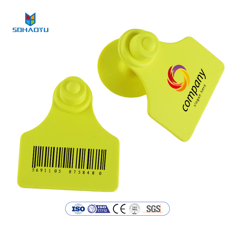 HYET007 High Quality Water Proof TPU Cattle Ear Tag with QR Code
